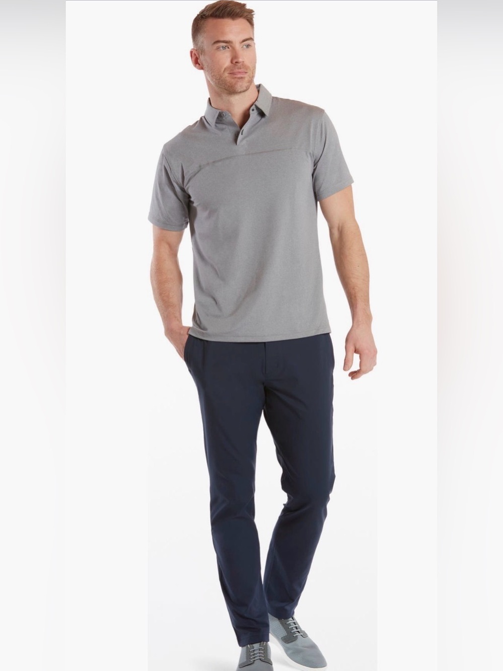 Public Rec Men’s Dealmaker 5-Pocket Performance Tech Pants Navy Blue 33X3O NWT - Picture 4 of 13